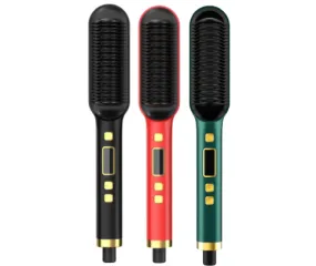 Negative Ion Professional Straightening Comb - MOQ 25 pcs