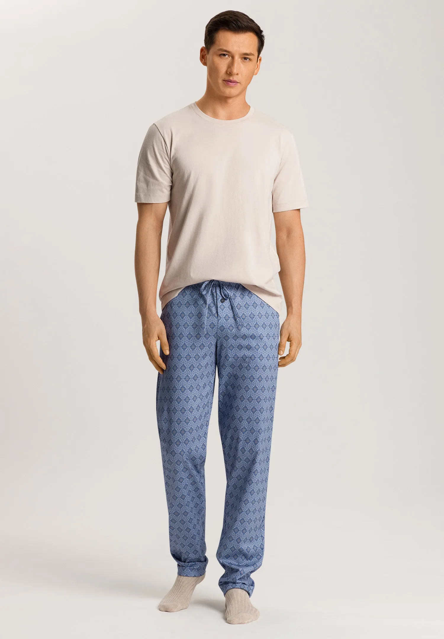 Night And Day Knit Lounge Pant | Blue Mosaic 75216-2885