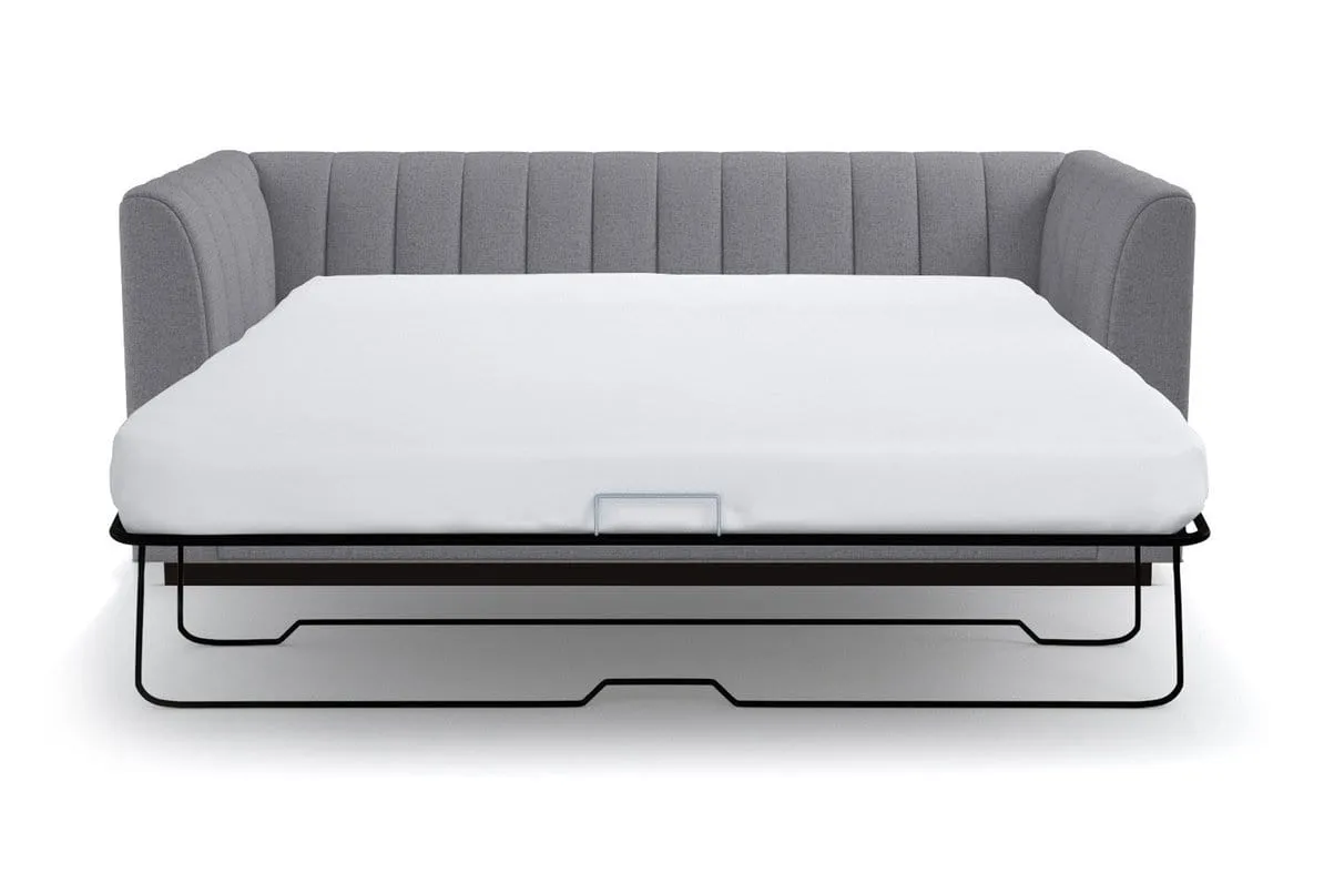 Nora Apartment Size Sleeper Sofa Bed :: Leg Finish: Espresso / Sleeper Option: Deluxe Innerspring Mattress