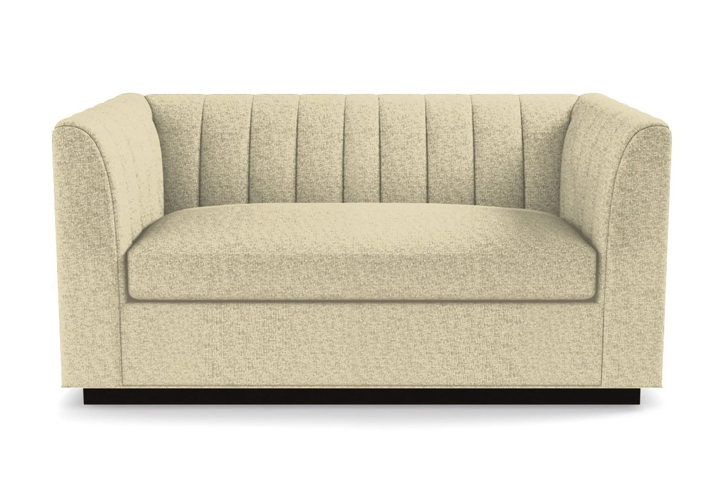 Nora Apartment Size Sleeper Sofa Bed :: Leg Finish: Espresso / Sleeper Option: Deluxe Innerspring Mattress