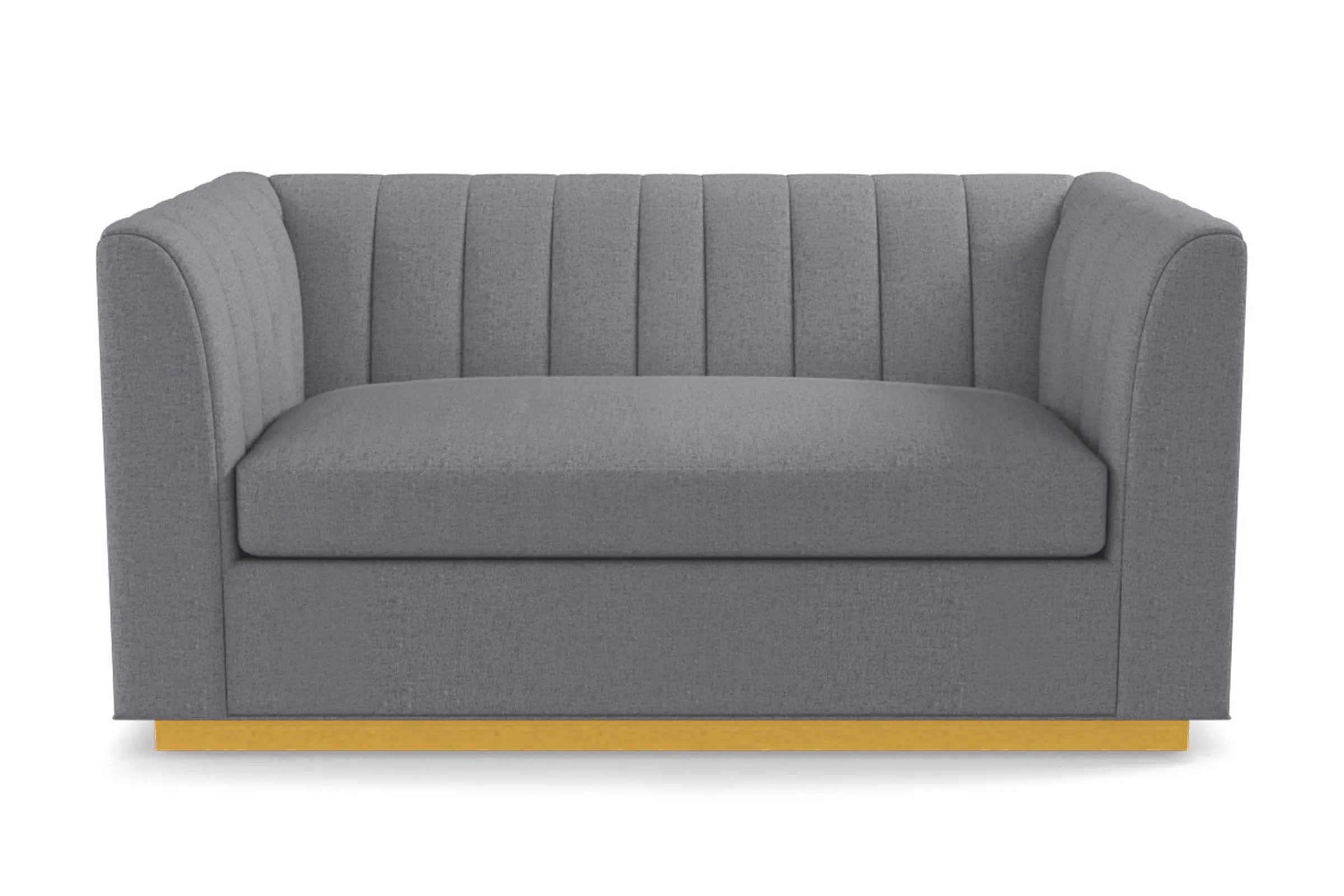 Nora Apartment Size Sleeper Sofa Bed :: Leg Finish: Natural / Sleeper Option: Deluxe Innerspring Mattress