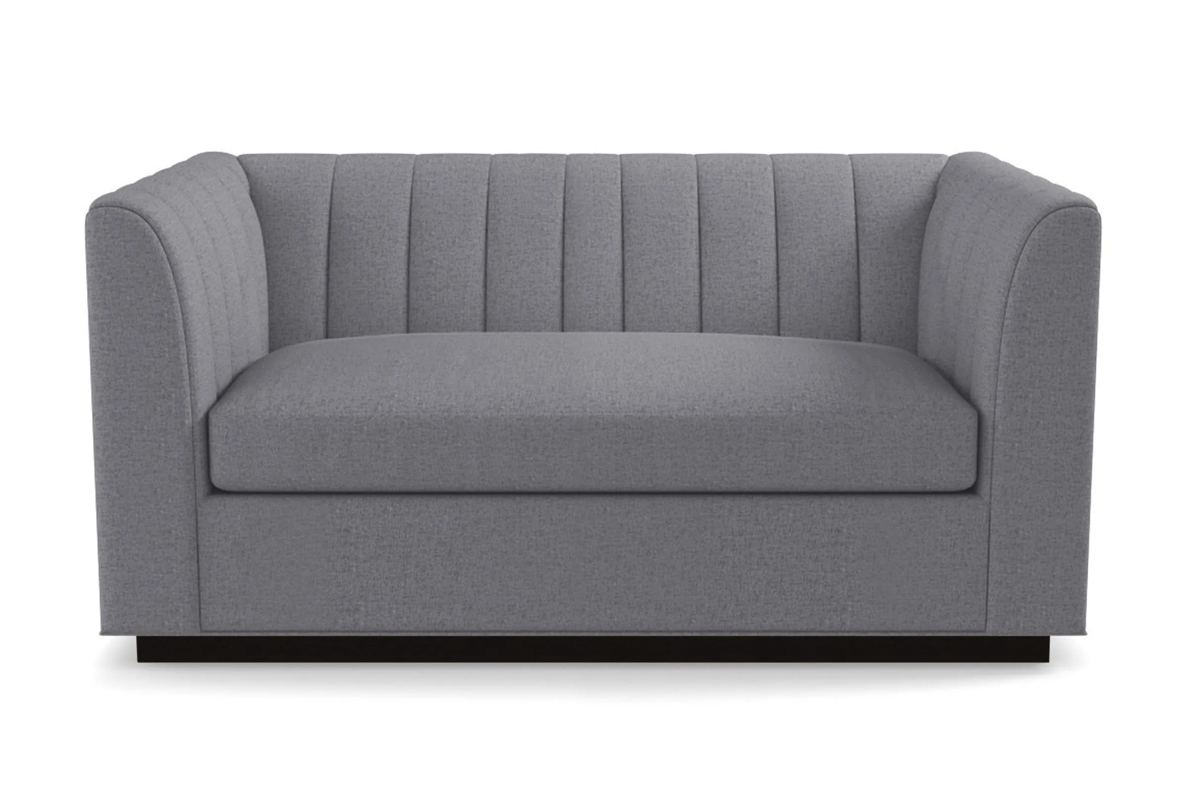 Nora Twin Size Sleeper Sofa Bed :: Leg Finish: Espresso / Sleeper Option: Deluxe Innerspring Mattress