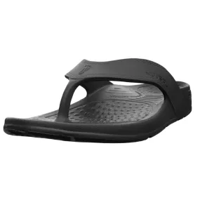 NuuSol Men's Cascade Black Flip Flop