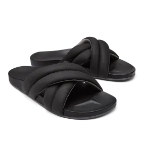 OLUKAI HILA SLIDE BLACK