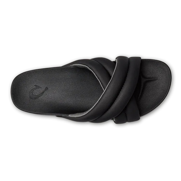 OLUKAI HILA SLIDE BLACK