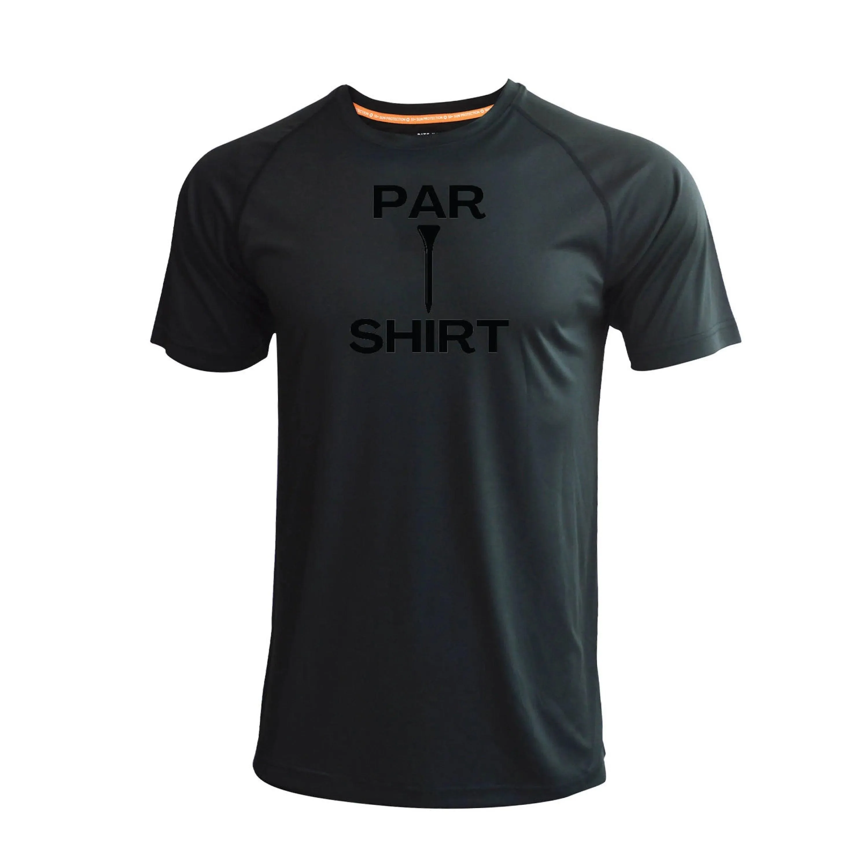 ParTee Monochrome Funny Golf Shirt - 100% Polyester, 50 SPF