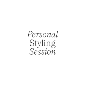 Personal Styling Session