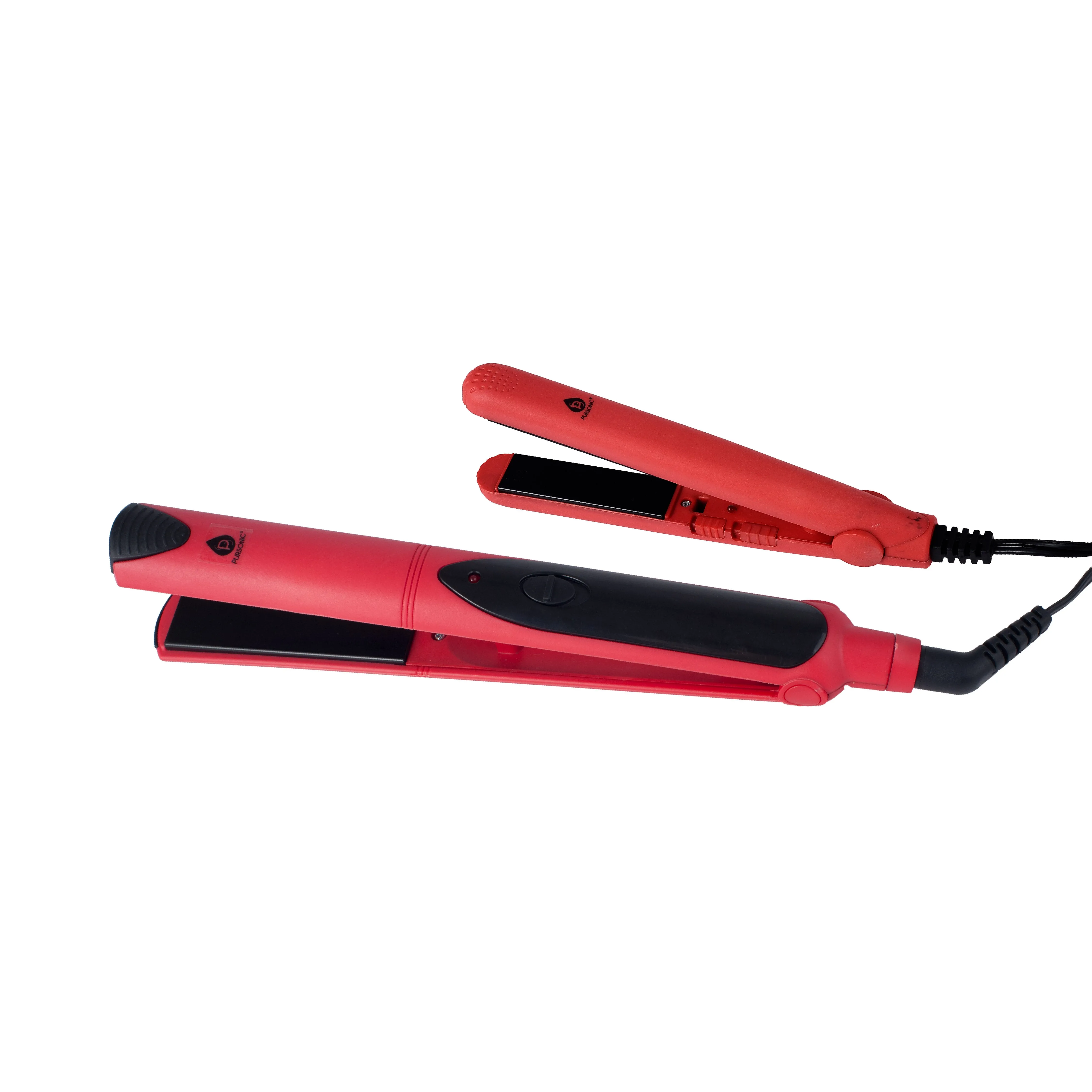 Professional Salon Quality Flat Iron Hair Straightener With A Free Travel Straightener