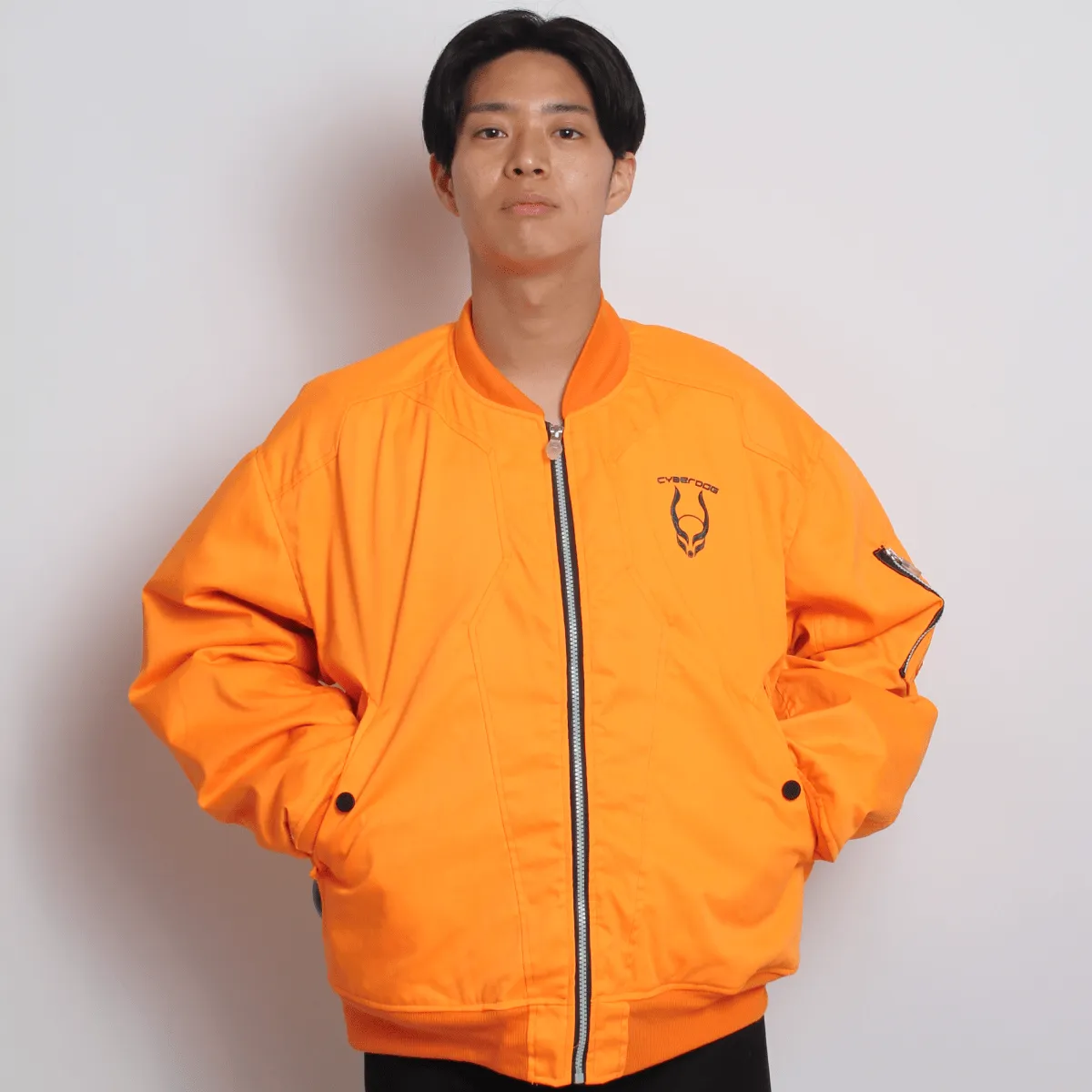 PROTON BOMBER JACKET UV FLUO ORANGE