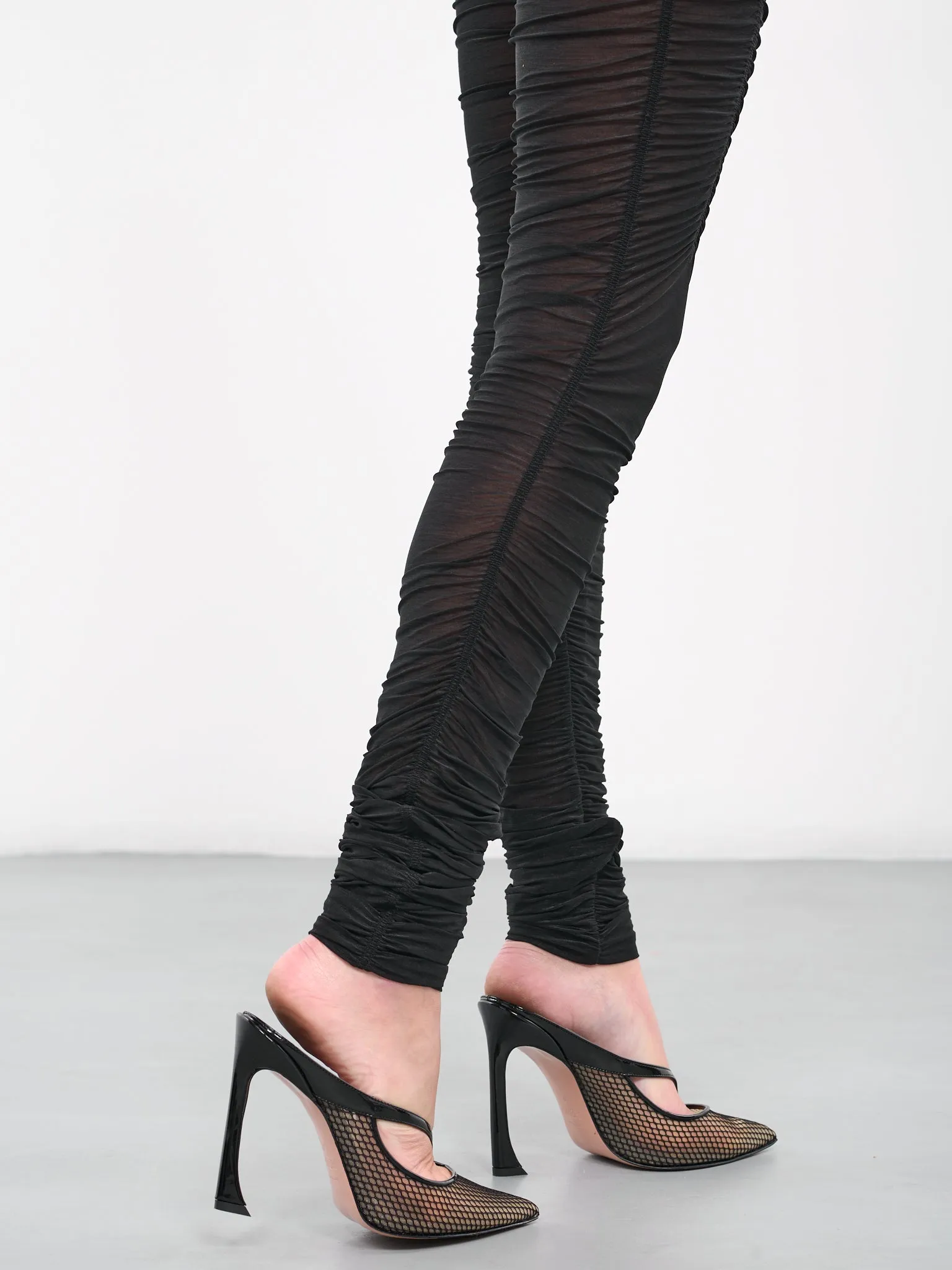 Ruched Trousers (OCILT0-BLACK)