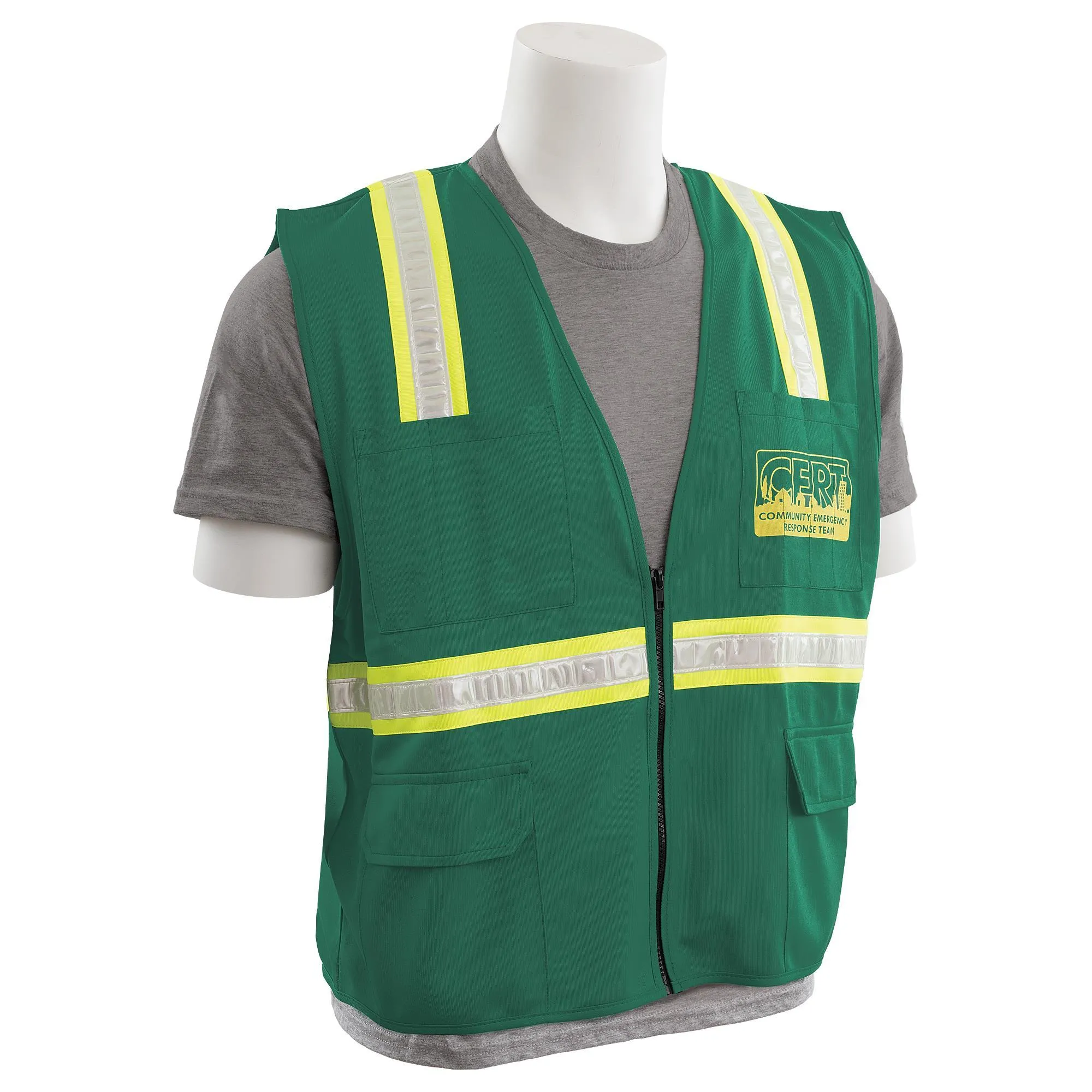 S813CERT Surveyor's Safety Vest - Non-ANSI 1PC