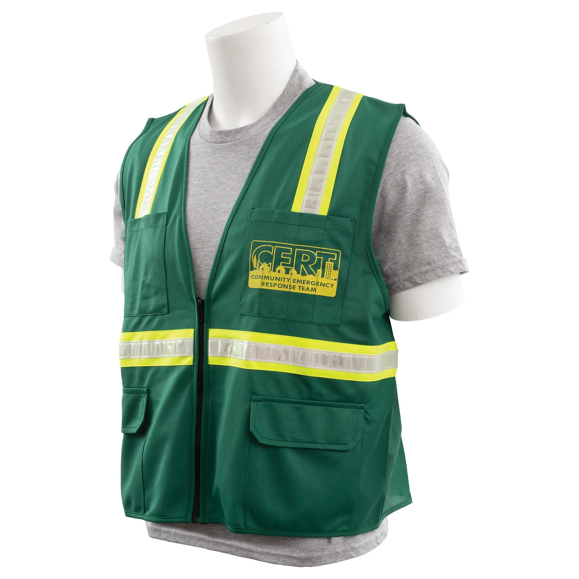 S813CERT Surveyor's Safety Vest - Non-ANSI 1PC