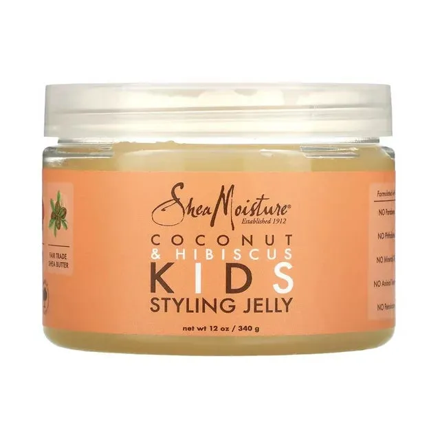 Shea Moisture Coconut & Hibiscus KIDS Styling Jelly 12 oz