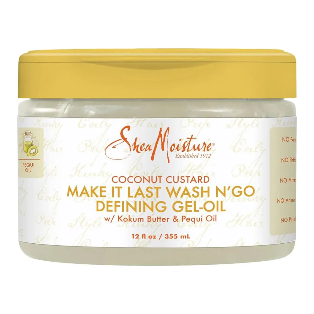 Shea Moisture Coconut Custard Defining Gel-Oil 12 oz