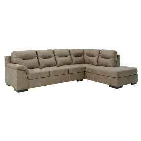 Signature Design by Ashley Maderla Leather Look 2 pc Sectional 6200366/6200317