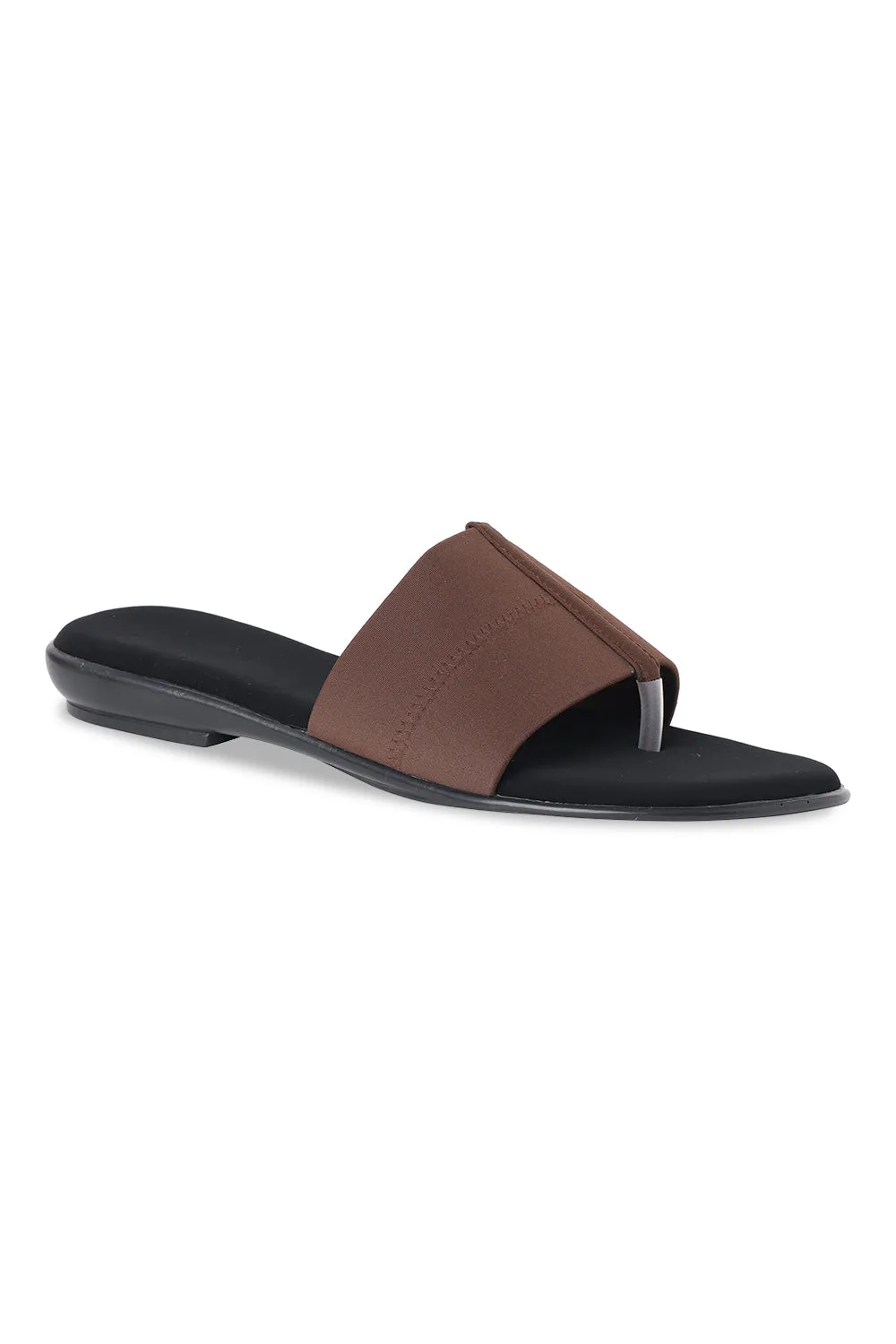 SOLES Toe Hold Comfy Flats