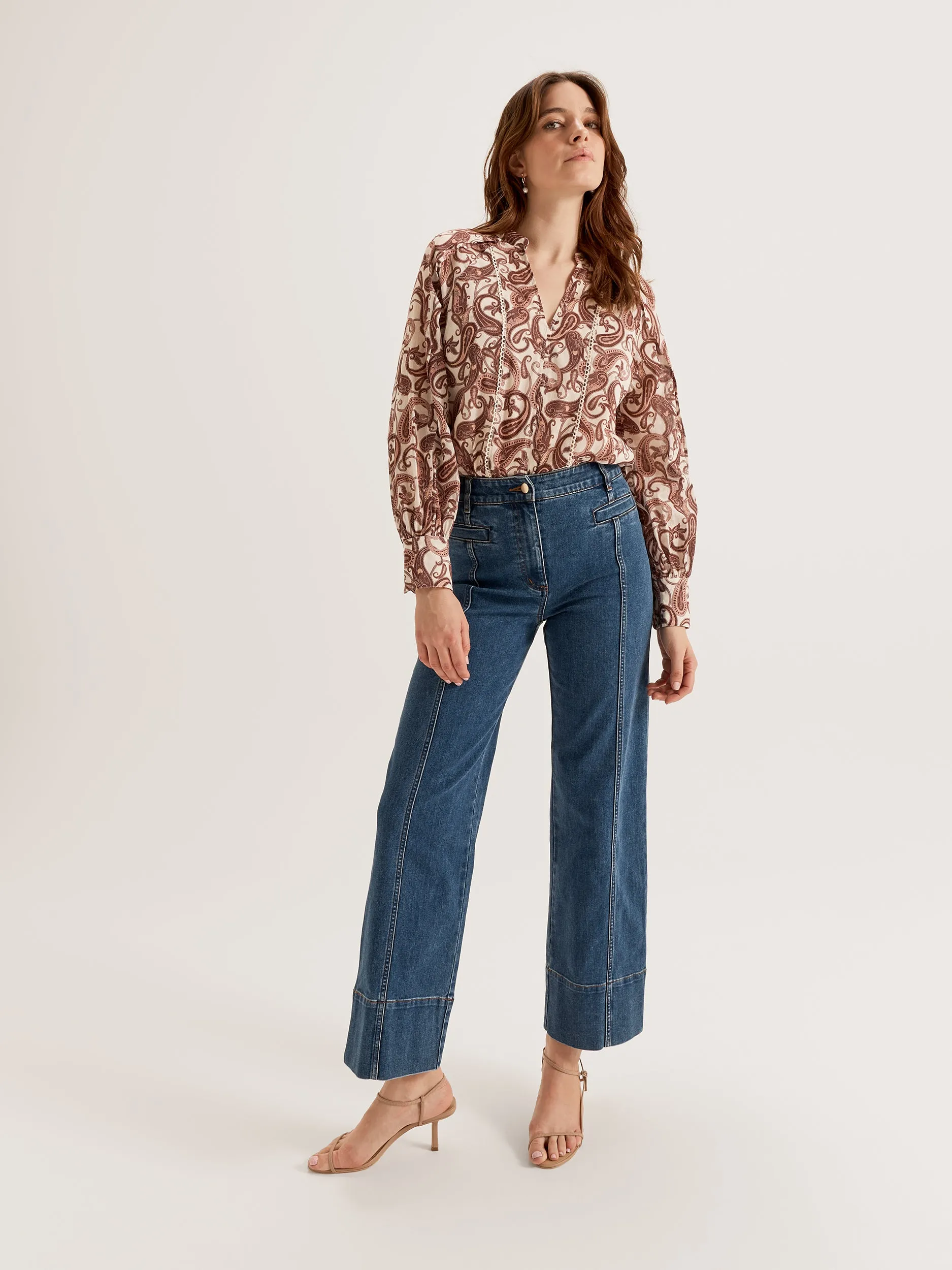 Sorrento Paisley Blouse