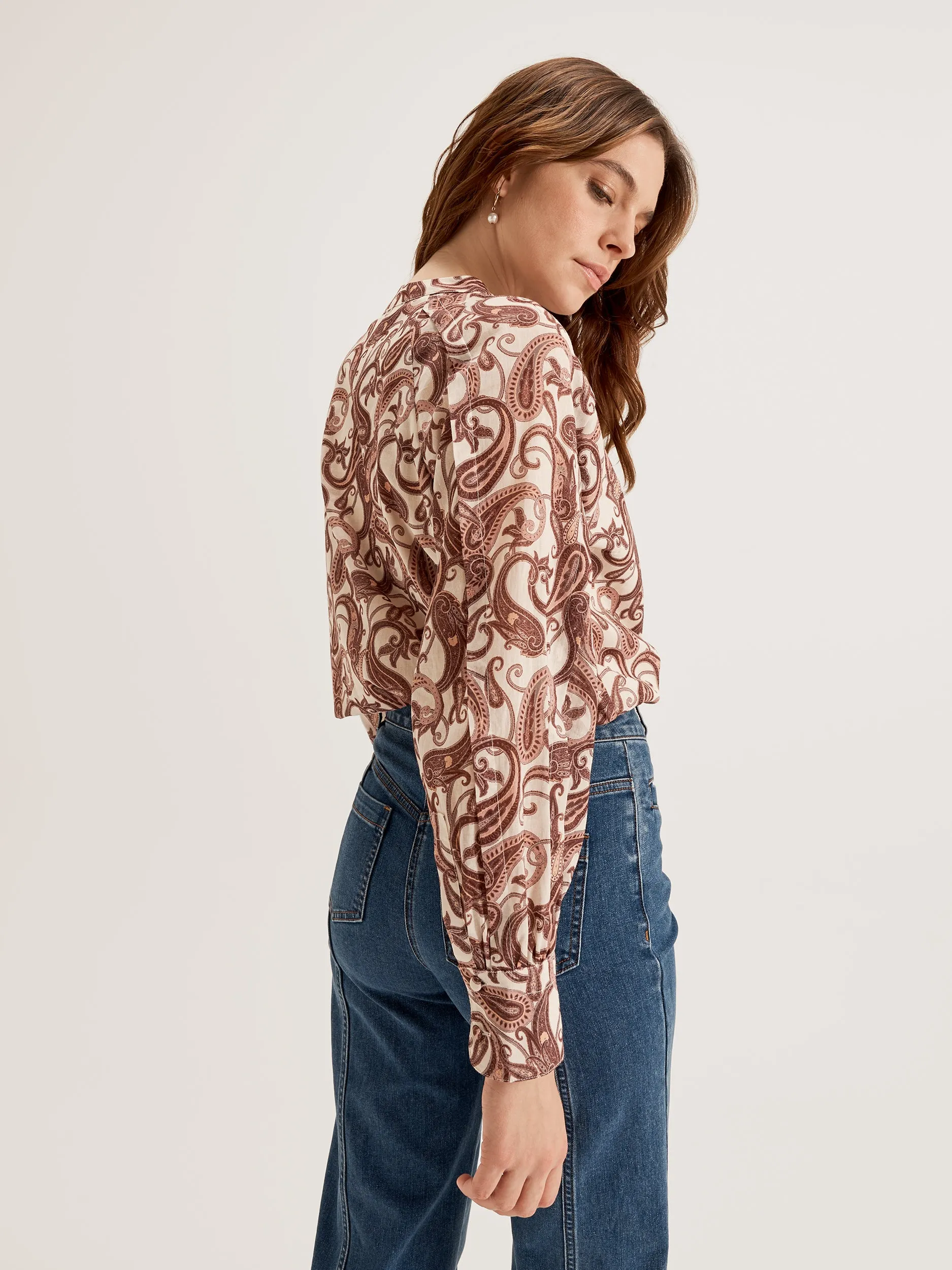 Sorrento Paisley Blouse