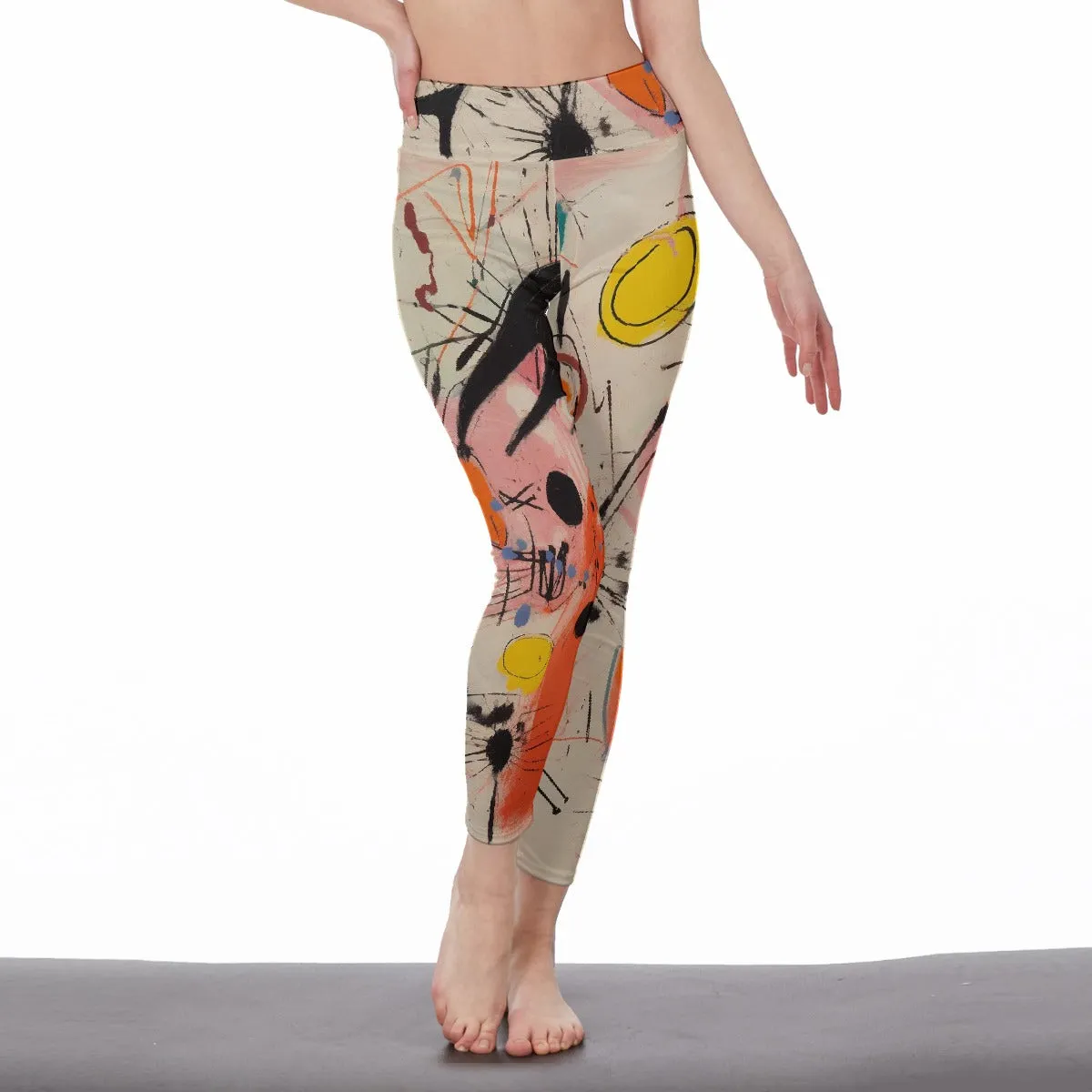 Splatter Spectrum | High Waist Leggings