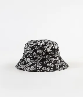 Stan Ray Fillmore Bucket Hat - Tom Tom Batik Black