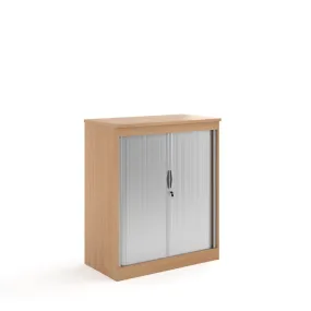 Systems horizontal tambour door cupboard