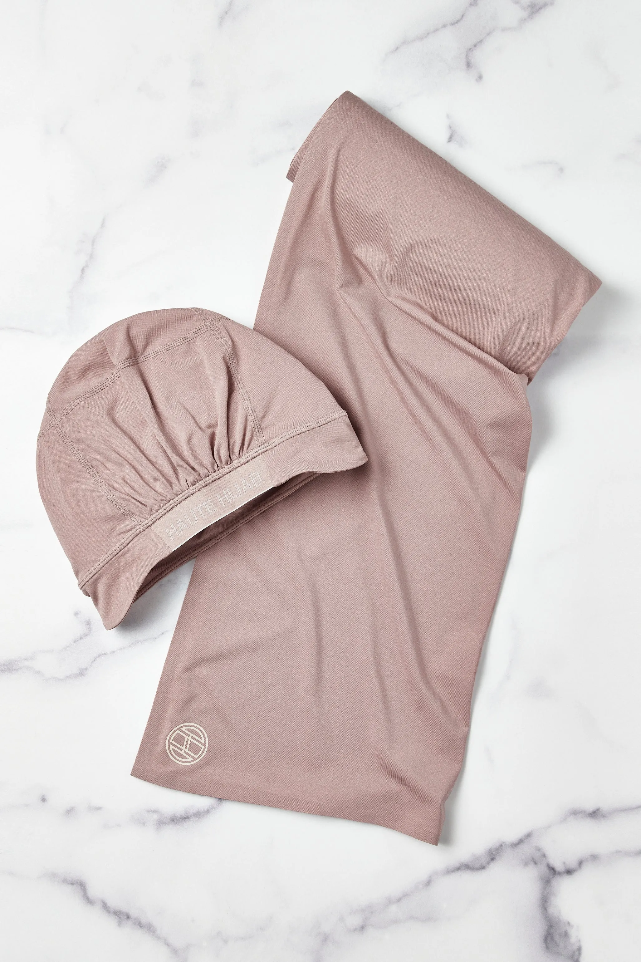 Tech Sport Hijab Set - Rose