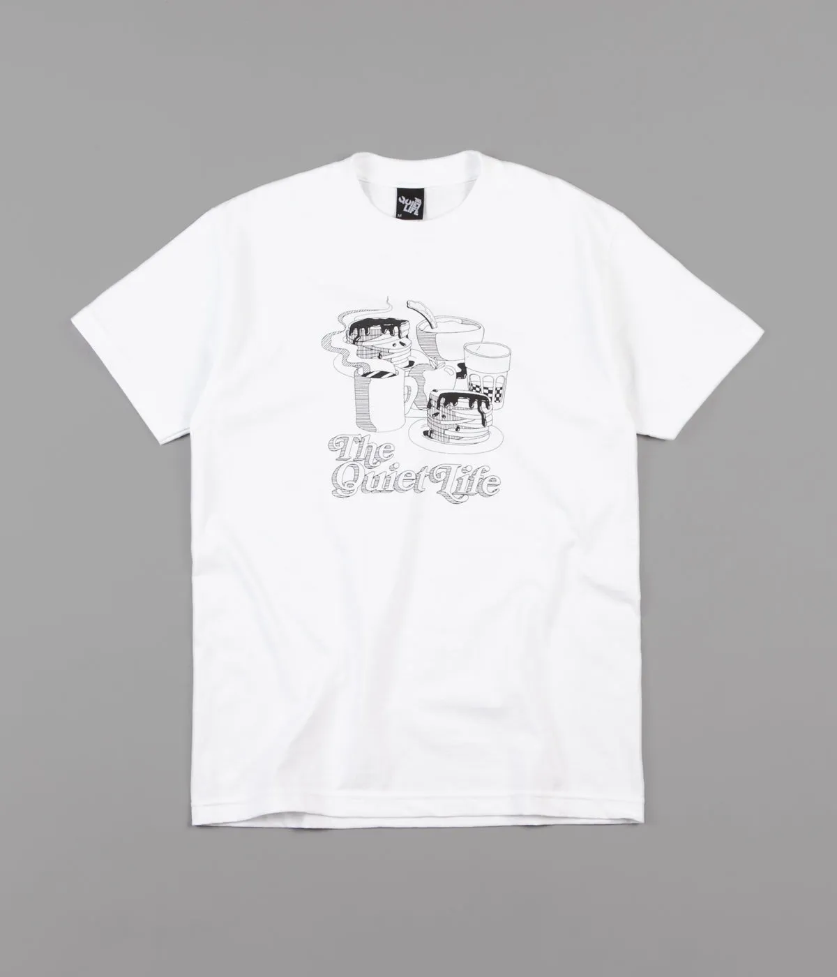 The Quiet Life Pancakes T-Shirt - White