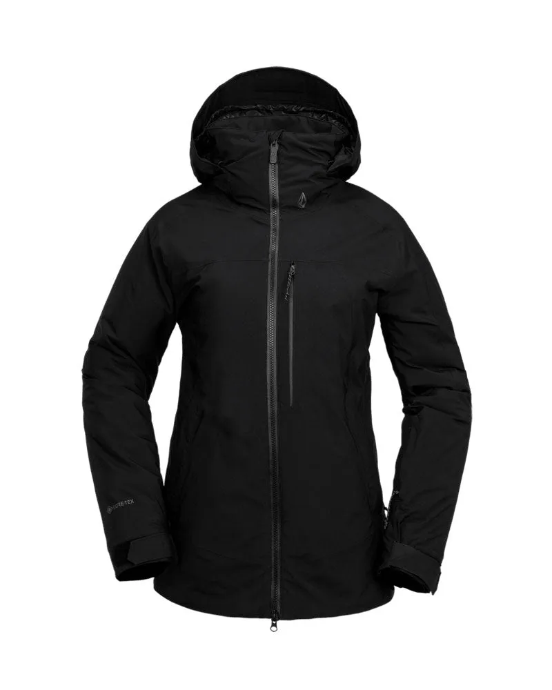 Volcom Women's 3D Stretch Gore-Tex Jacket Black 2025