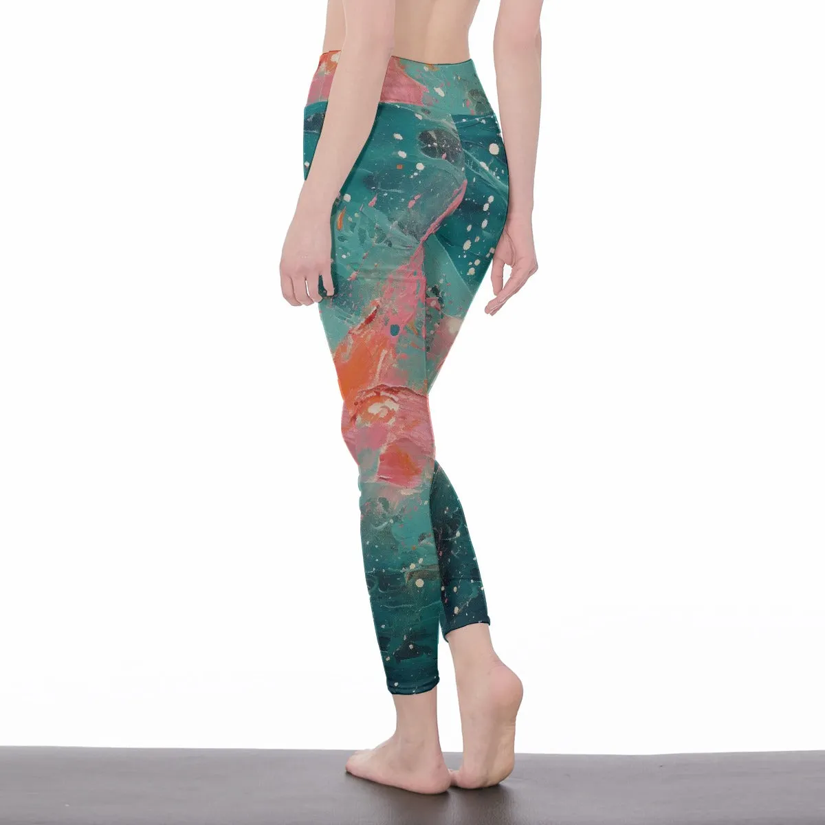 Watermelon Candy | High Waist Leggings