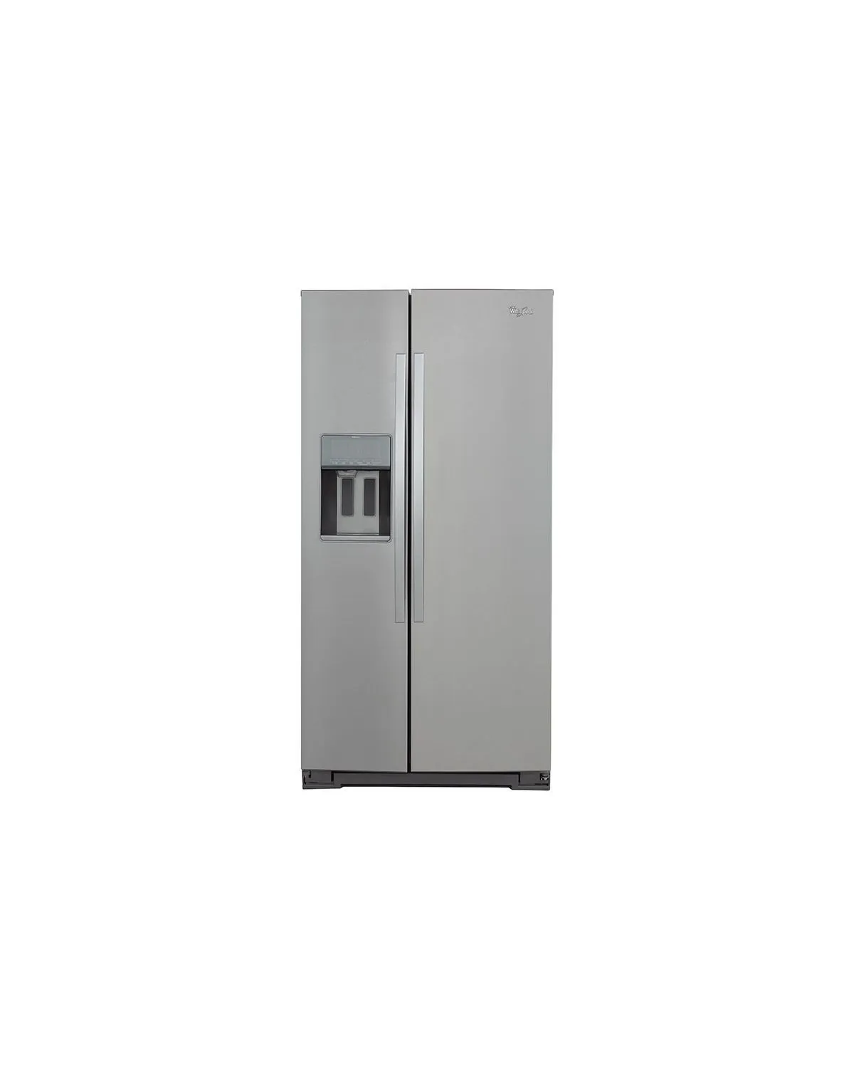 Whirlpool WRS973CIDM 36-inch Wide Side-by-Side Counter Depth Refrigerator with StoreRight Dual Cooling System - 23 cu. ft. Monochromatic Stainless Steel