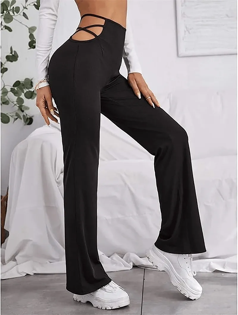 Women's Sexy Pants With High Waist / Alternative Fashion Loose Trousers