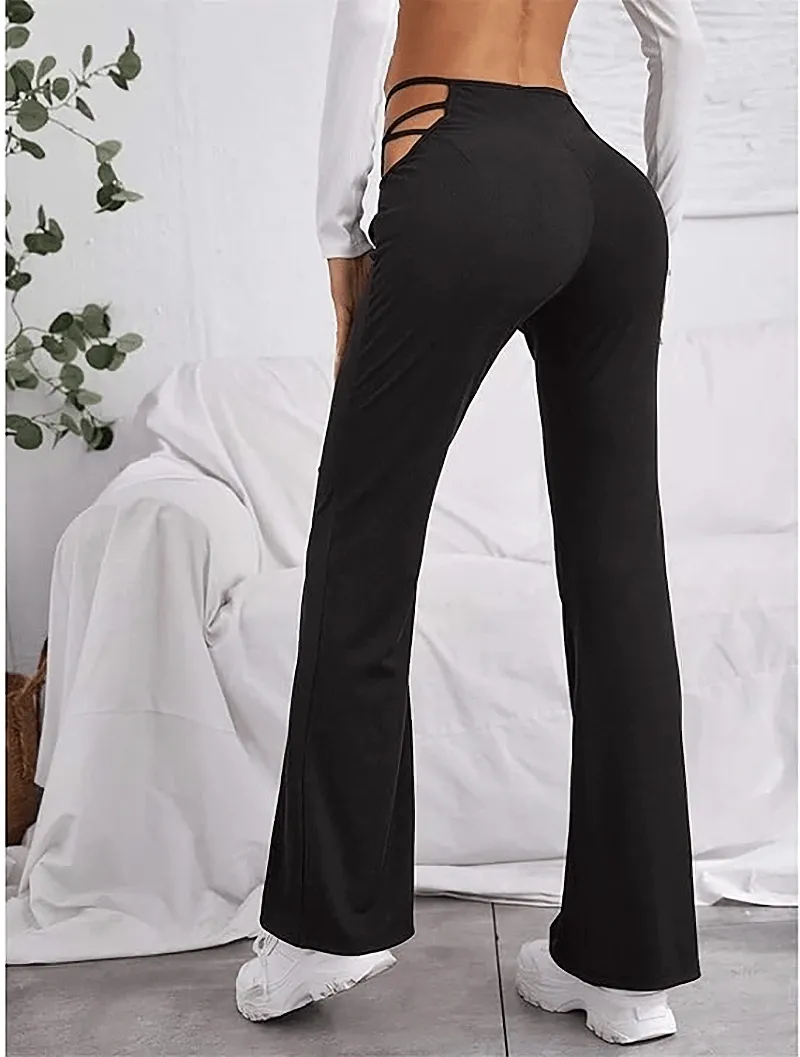 Women's Sexy Pants With High Waist / Alternative Fashion Loose Trousers